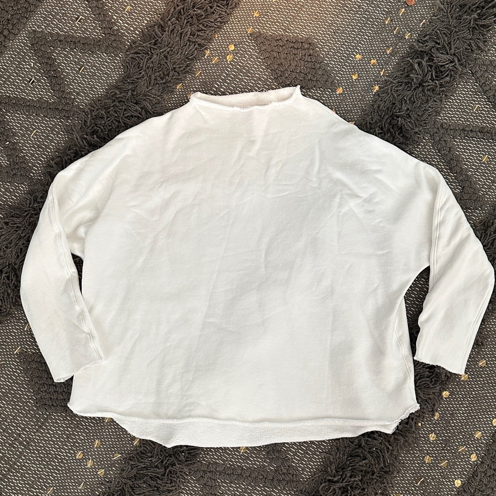 Frank & Eileen Effie Long Sleeve Funnel Capelet